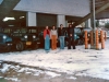 Chuva de pedra em 1975 (Pátio da Souza Cruz - Ana Herzer, Jucélia, Mario Langowski e Eugênio Nehls) / (Foto enviada por Luiz Alberto de Freitas)