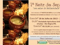 7ª Noite da Sopa com sabor de solidariedade será 20 de julho 