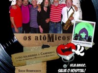 Show beneficente com Os Atômicos