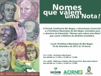 Exposição Nomes que valem uma Nota