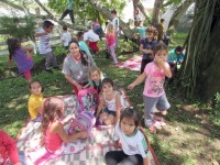 Alunos e professores desfrutam das belezas naturais de Mafra