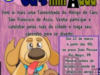 Dia 22 de março acontece a 5ª Cãominhada