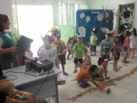 CEIM Breno Cauã Garcia realiza festa de Páscoa para criançada